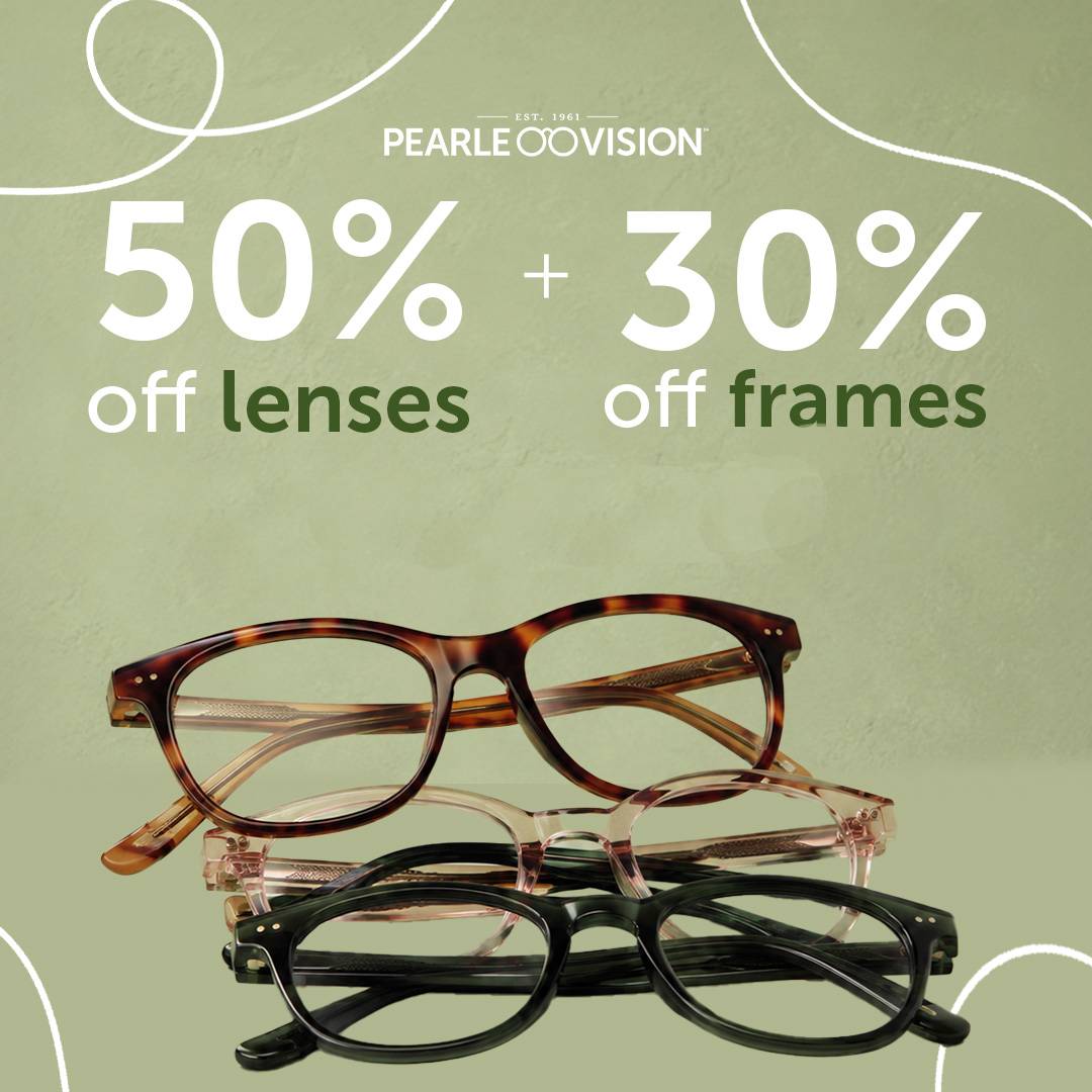 Labor Day: 50% off lenses + 30% off frames